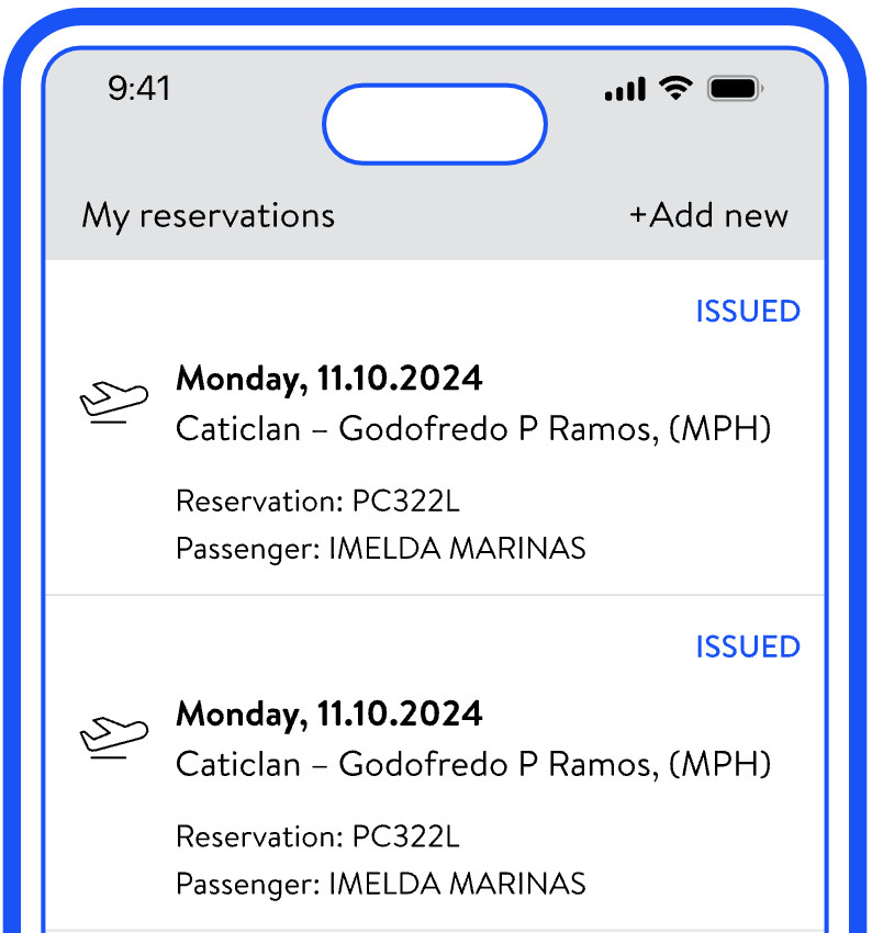 My Bookings